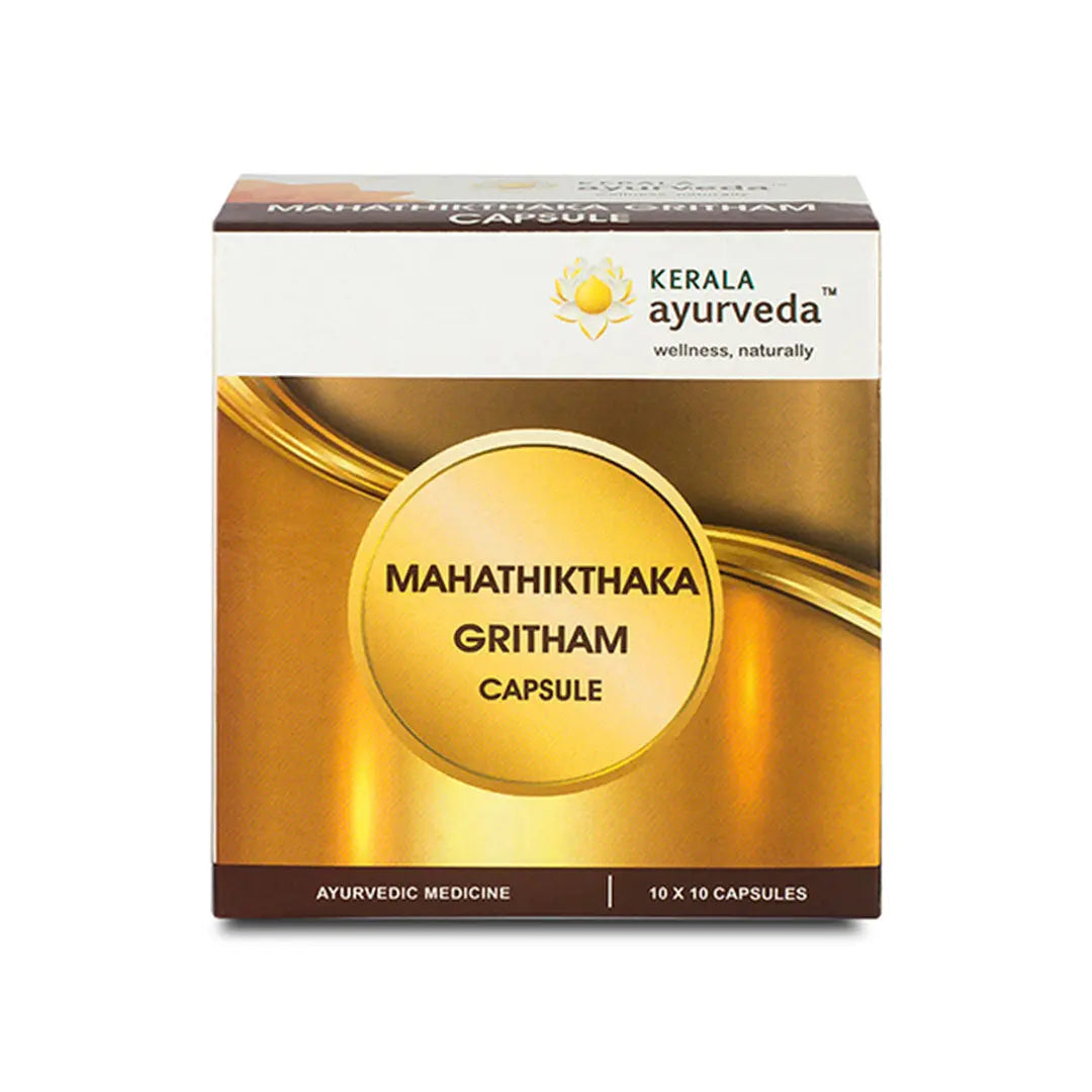 Mahathikthaka Ghritham Capsule 100 Nos Kerala Ayurveda