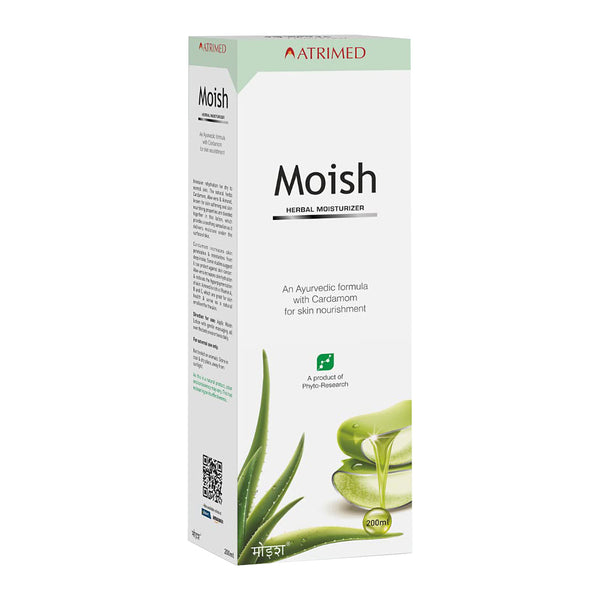 Moish Herbal Moisturizer for skin nourishment - 200ml - Atrimed