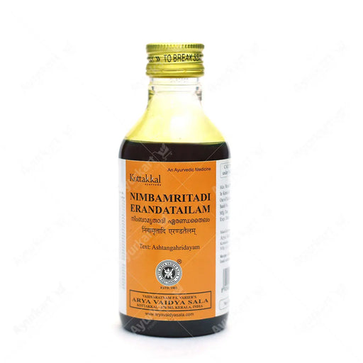 Nimbamritadi Eranda Tailam - 200ML- Kottakkal - ayur-kart