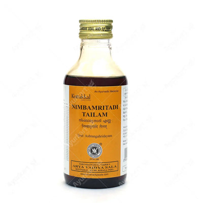 Nimbamritadi Tailam - 200ML- Kottakkal - ayur-kart