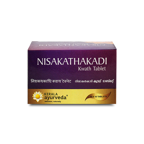 Nisakathakadi Kwath Tablet - 100 Nos - Kerala Ayurveda