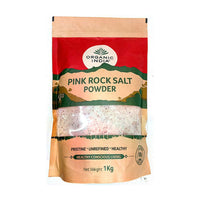 Pink Rock Salt Powder 1Kg - Organic India