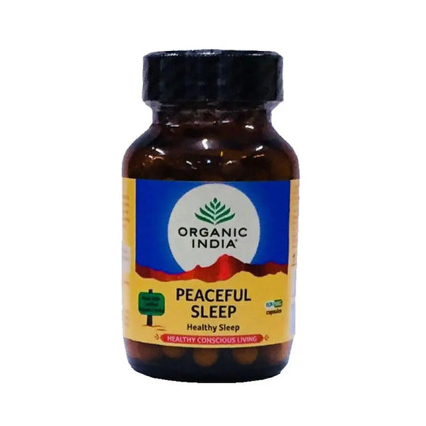 Peaceful Sleep 60 Capsules Bottles - Organic India