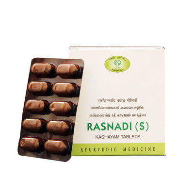 Rasnadi Kashayam Tablets (S) - 100 Nos - AVN Arogya