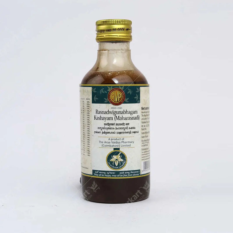 Rasnadwigunabhagam Kashayam (Maharasnadi) - 200ML - AVP Ayurveda