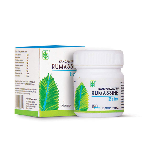 रुमासिन बाम (15 ग्राम X 12 नग) - कंदमकुलथी वैद्यशाला
