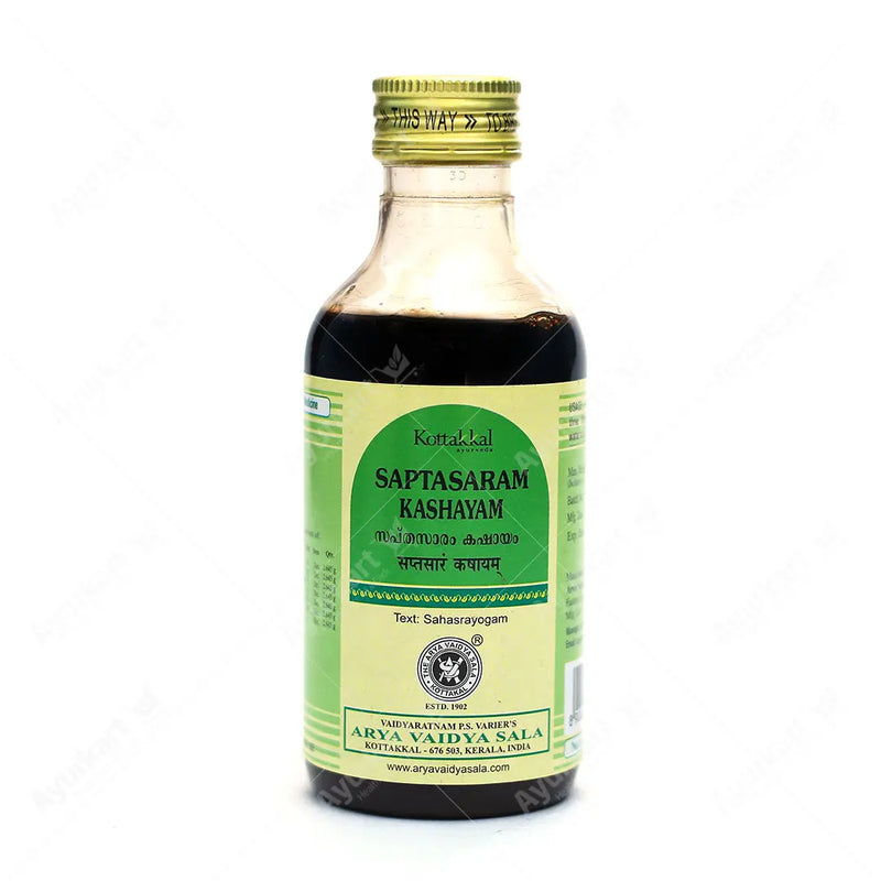 Saptasaram Kashayam - 200ML - Kottakkal - ayur-kart