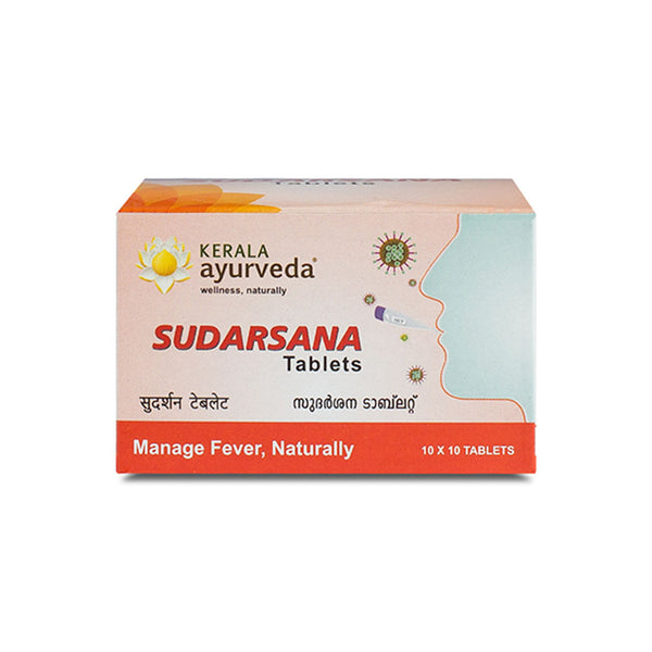 Sudarsana Tablet - 100 Nos - Kerala Ayurveda