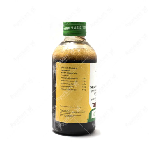 Thrunapanchamooladi Kashayam (Vaidyaratnam) - Ayurvedic Support for Urinary Health & Incontinence | Ayurkart.com