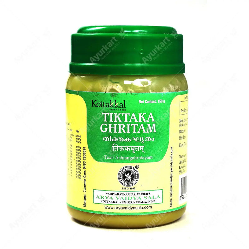 Tiktaka Ghritam - 150GM -  Arya Vaidya Sala,Kottakkal, (AVS) - ayur-kart