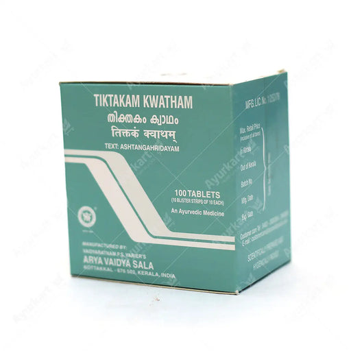 Tiktakam kwatham (Tablet) - ayur-kart
