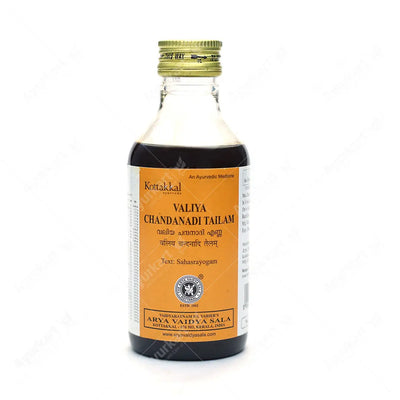 Valiya Chandanadi Tailam - 200ML - Kottakkal - ayur-kart