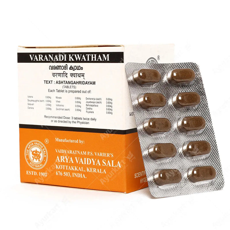 Varanadi Kwatham (Tablet) - 100Nos - Kottakkal - ayur-kart