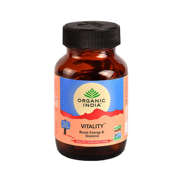 Vitality 60 Capsules Bottle Online - Organic India