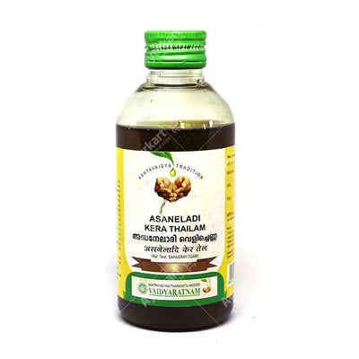 Asaneladi Kera Thailam-1-Vaidyaratnam Product
