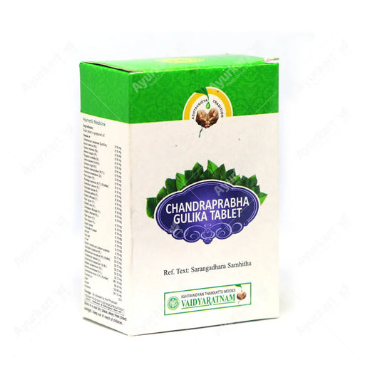 Chandraprabha Gulika Tablet - 100Nos  - Vaidyaratnam