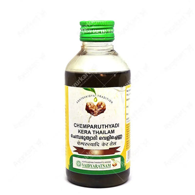 Chemparuthyadi Kera Thailam 200ML Ayurvedic Oil Vaidyaratnam