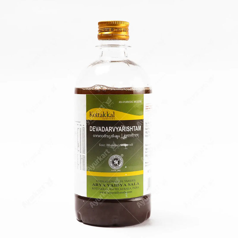 Devadarvyarishtam - 450ML- Kottakkal - ayur-kart