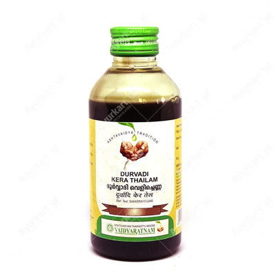Durvadi Kera Thailam-1-Vaidyaratnam Ayurvedic Skincare Product