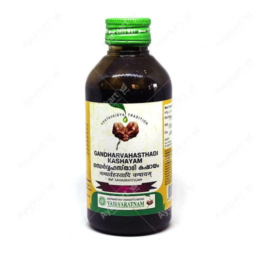 Gandharvahasthadi-Kashayam-1-Vaidyaratnam Ayurvedic Medicine 