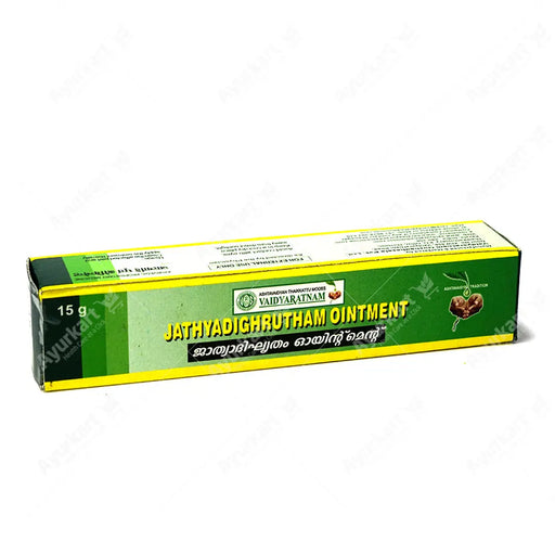 Jathyadi Ghrutham Ointment - 20GM - Vaidyaratnam