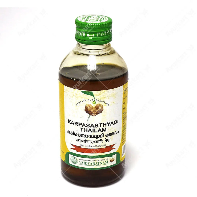 Karpasasthyadi Thailam - Vaidyaratnam