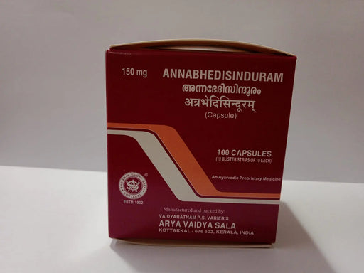 Annabhedisinduram Capsule - 100Nos - Kottakkal