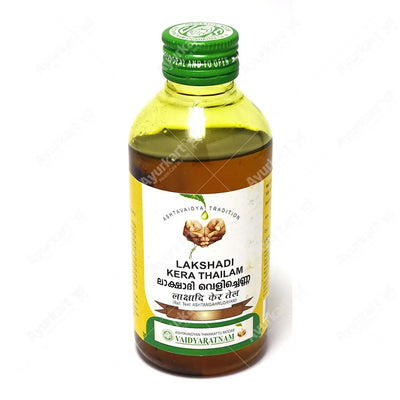 LAKSHADI KERA THAILAM - 200ML - VAIDYARATNAM
