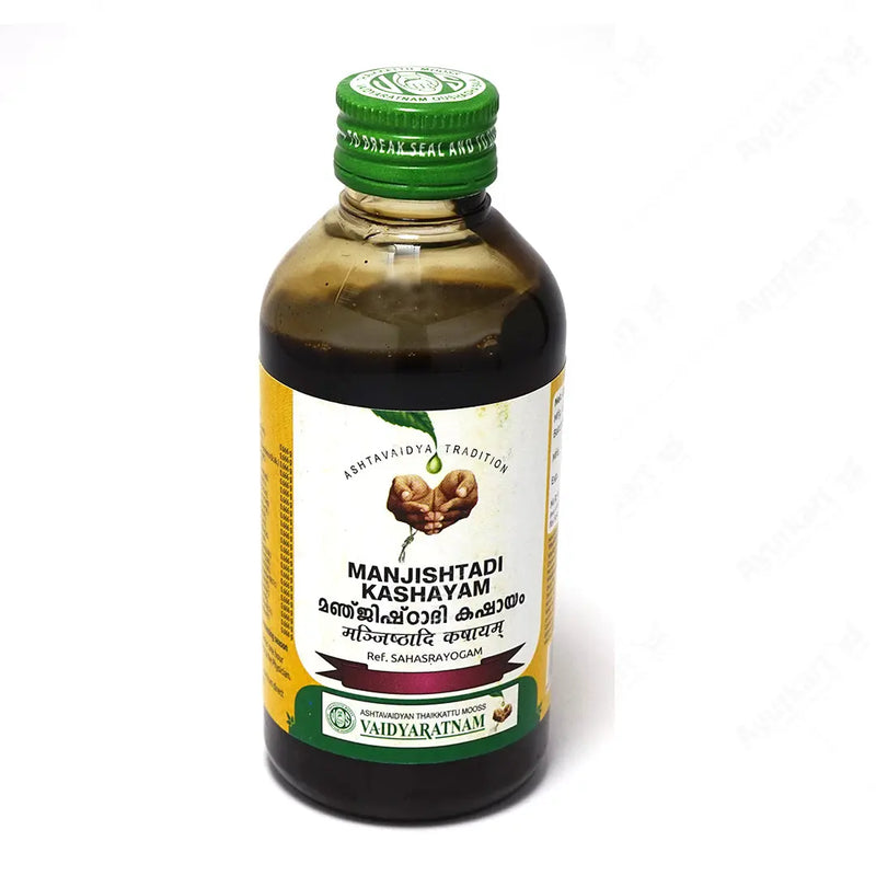 Manjishtadi Kashayam - 200ML - Vaidyaratnam