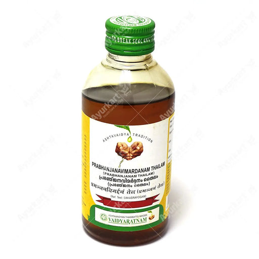 rabhanjana Vimardanam Thailam 200ml – Vaidyaratnam Ayurvedic oil for Vata disorders