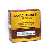 Sahacharadi 21 Soft Gel Capsules - 100 Nos - Vaidyaratnam