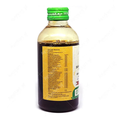 Vaidyaratnam Sahacharadi Thailam - Ayurvedic Herbal Oil for Musculoskeletal & Neurological Support - Ayurkart.com