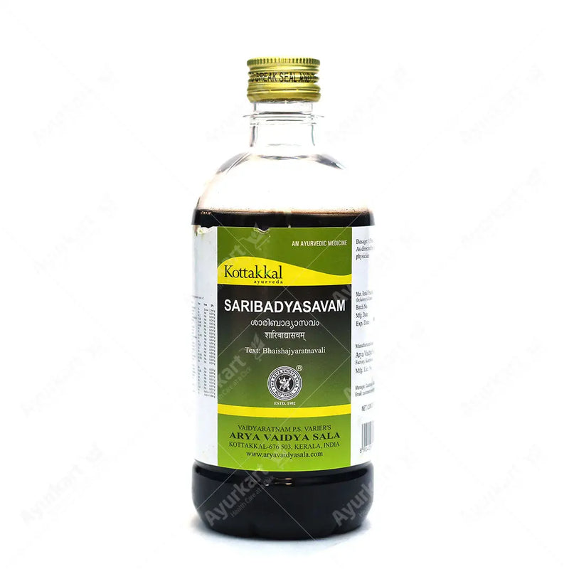 Saribadyasavam - 450ML - Kottakkal - ayur-kart