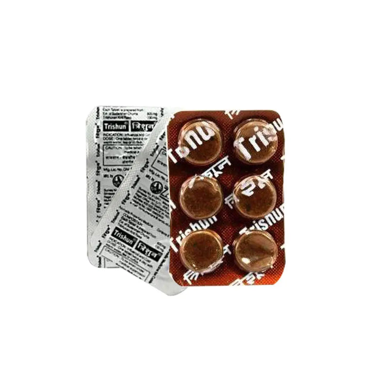 Trishun Tablet (6Nos) - Zandu - ayur-kart