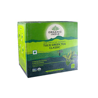 Tulsi Green Tea Classic 10 Tea Bags - Organic India