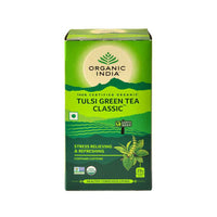 Tulsi Green Tea Classic 25 Tea Bags - Organic India