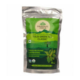 Tulsi Green Tea Classic 100 Gram Zipper - Organic India