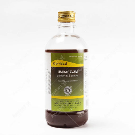 Illustration of detoxification, highlighting Usirasavam's purifying properties.
