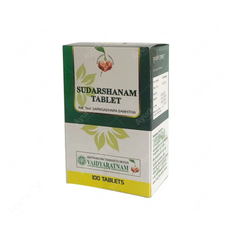 Vaidyaratnam Sudarshanam Tablets - ayur-kart
